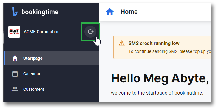 Switch organizations button.png
